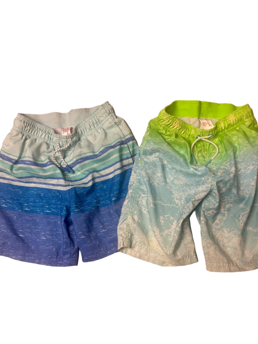 Cat & Jack Boys' Blue and Green Swim Trunks Set